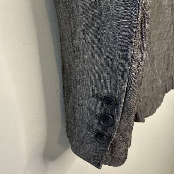 Designrer Yohji Yamamoto men’s Avant-Garde Linen Jacket - Picture 6 of 15